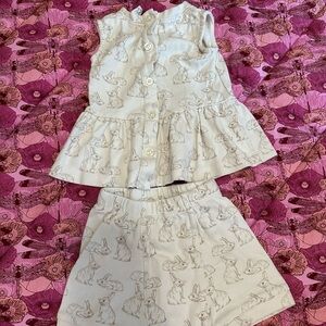 Kate Quinn bunny tank and short set